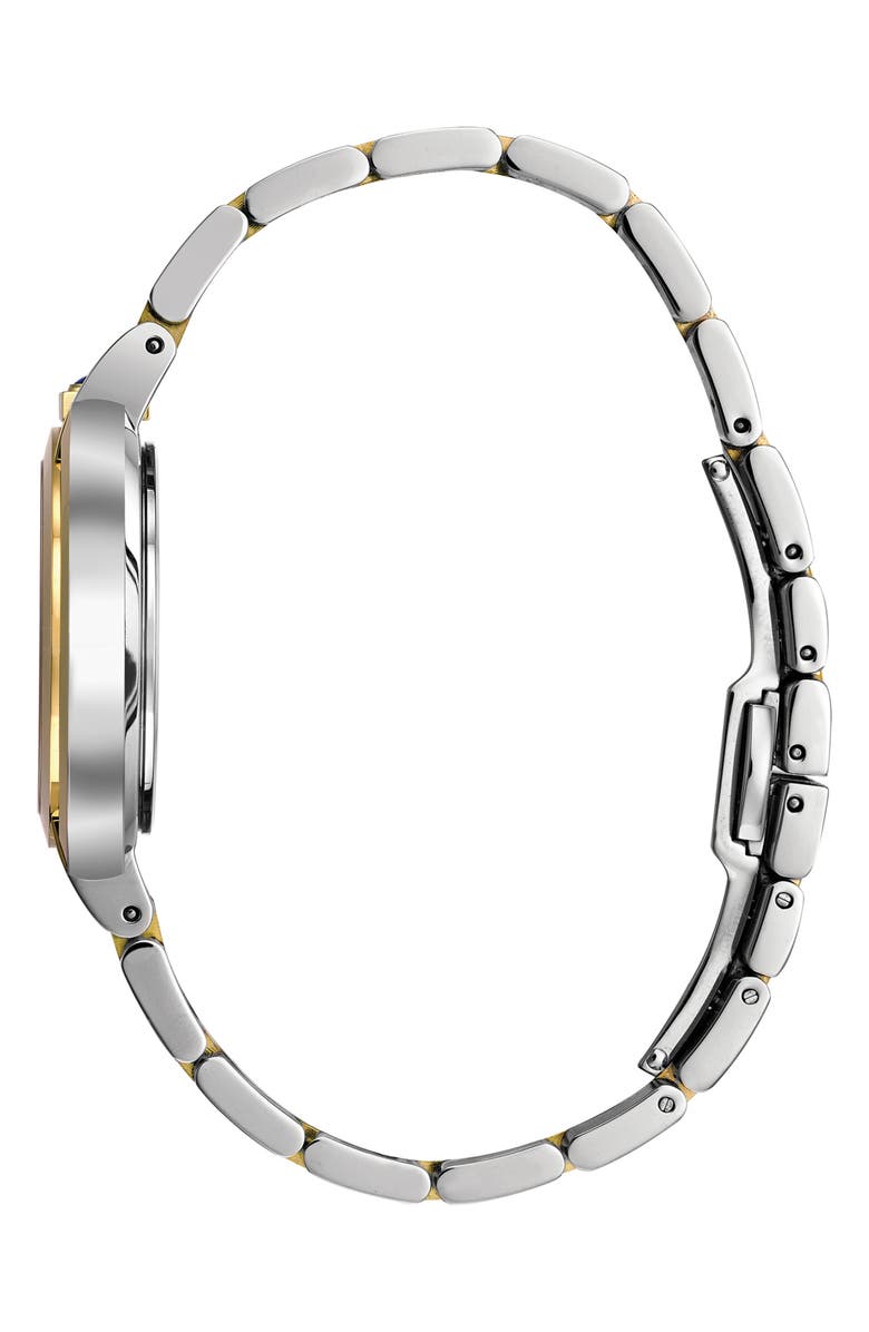 BULOVA Classic Rubaiyat Diamond Bracelet Watch, 35mm, Alternate, color, Two-Tone