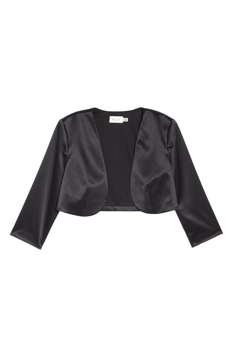Eliza J Satin Bolero, Alternate, color, 