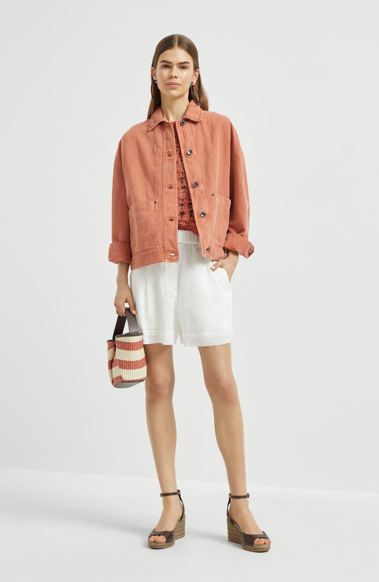 Brunello Cucinelli Jacket with monili, Alternate, color, 