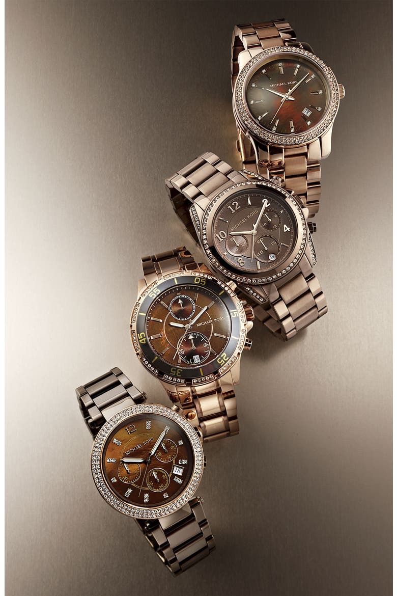 'Blair' Chronograph Watch, 39mm, Alternate, color, ESPRESSO