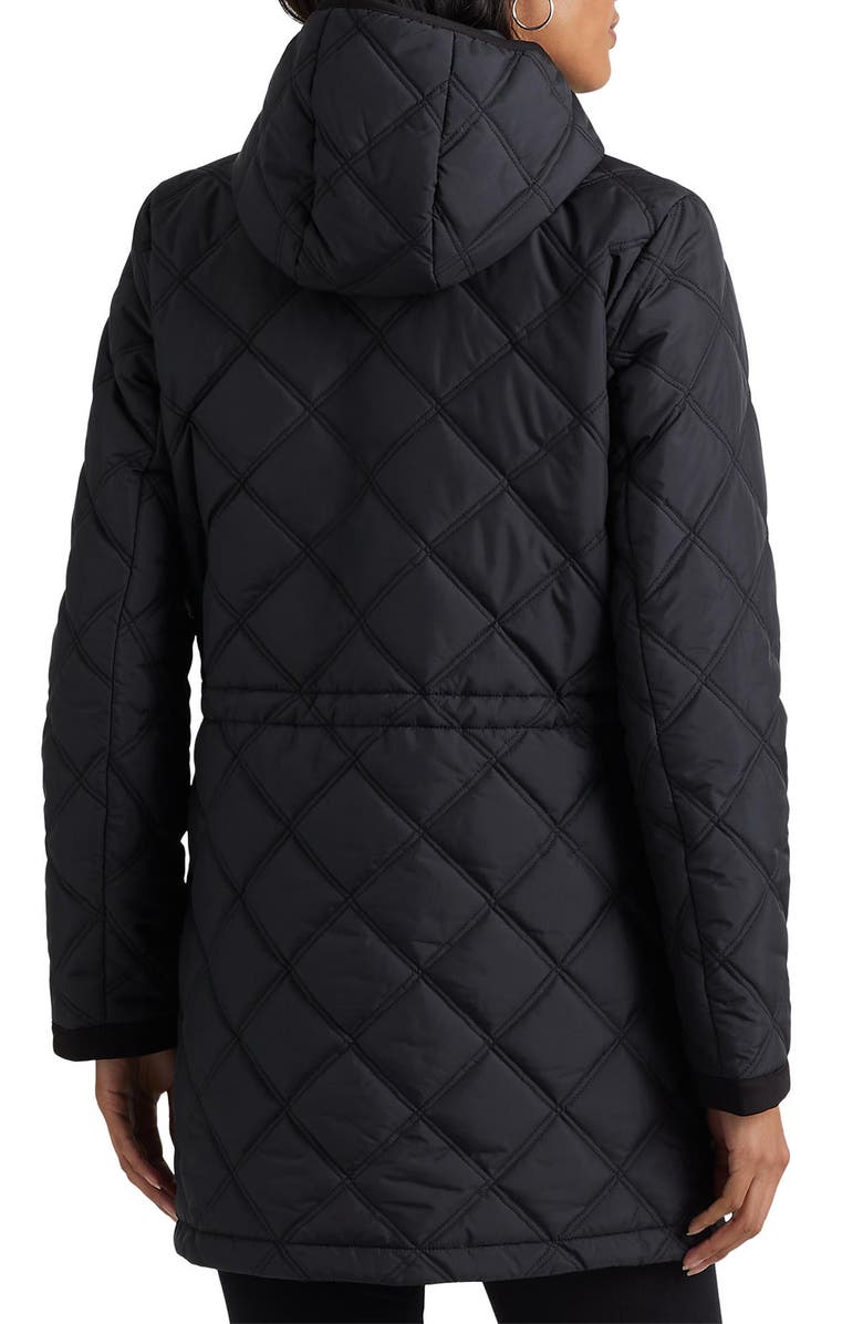 Lauren Ralph Lauren Quilted Hooded Parka, Alternate, color,