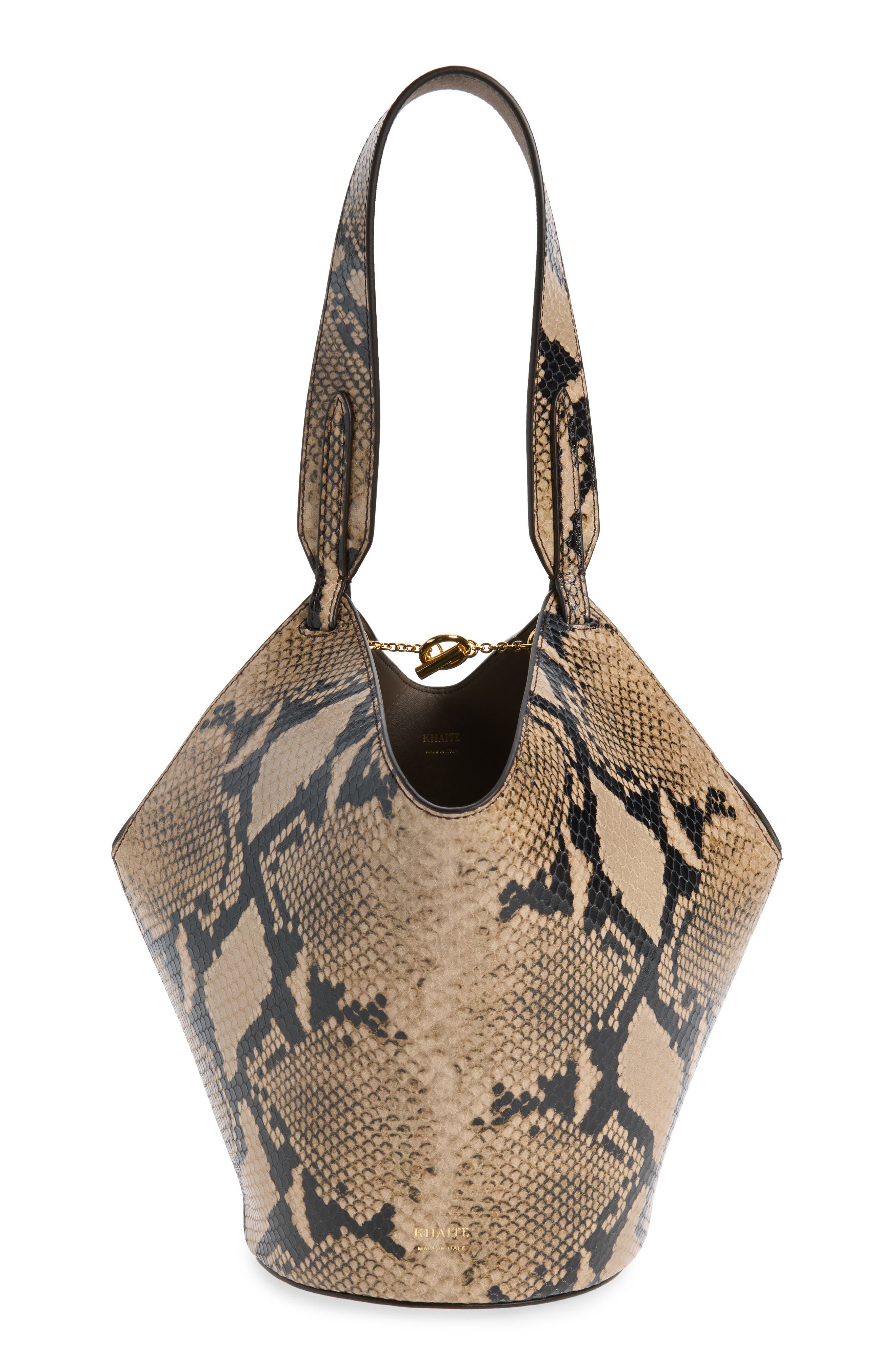 Mini Lotus Two-Sided Tote, Main, color, TAUPE/ MORNING DOVE