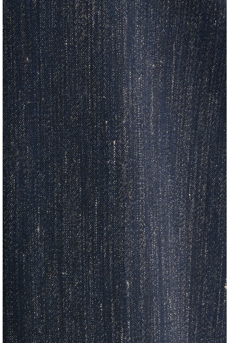 Tamilly Virgin Wool and Linen Blend Wide Leg Trousers, Alternate, color, SKY CAPTAIN MELANGE