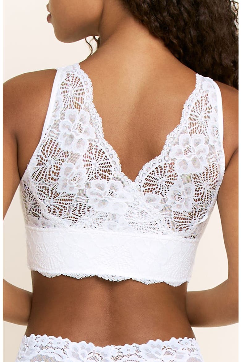 Caitlyn Reversible Bralette, Alternate, color, WHITE