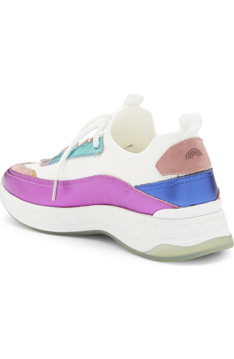 Kurt Geiger London Kensington Knit Sneaker, Alternate, color, White