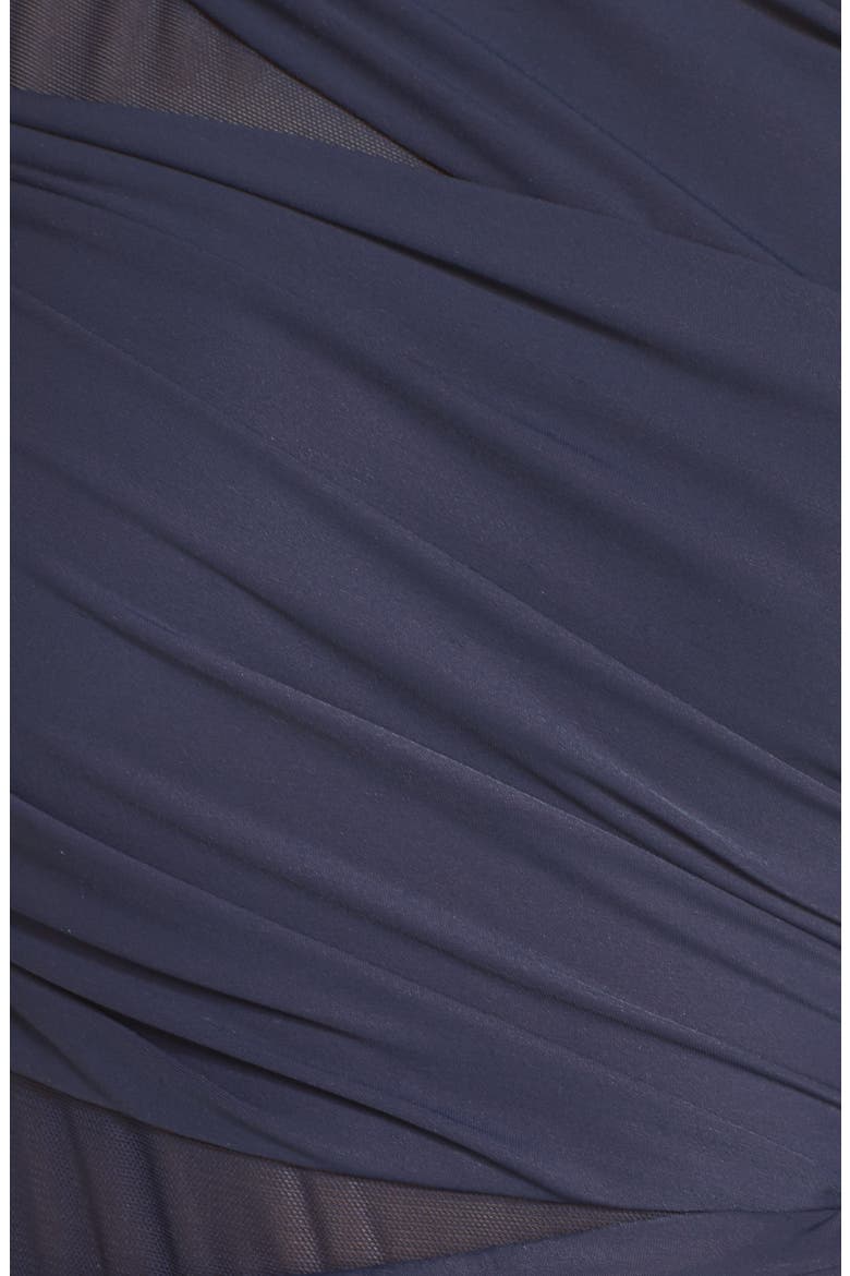 Jena One-Shoulder One-Piece Swimsuit, Alternate, color, MIDNIGHT BLUE
