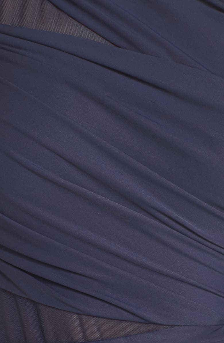 Miraclesuit<sup>®</sup> Jena One-Shoulder One-Piece Swimsuit, Alternate, color, Midnight Blue