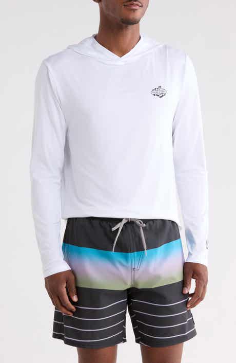 Overlap Hooded Long Sleeve T-Shirt