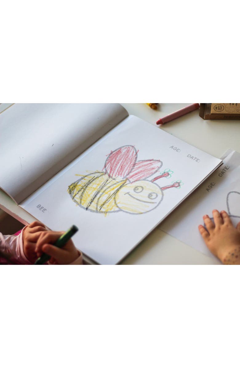 HONEYSTICKS Full Honey Pot Coloring Book & Crayons Set, Alternate, color, 