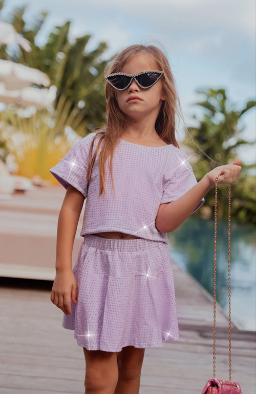 Shop Lola + The Boys Taylor Crystal Set