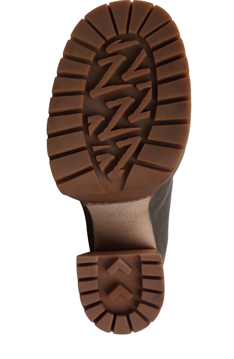 ZIGI Adelina Platform Bootie, Alternate, color, Army Grey/Green