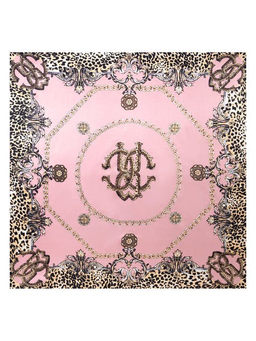 Shop Silksilky 100% Mulberry Silk Printed Square Shawl Scarf 88*88cm In Leopard