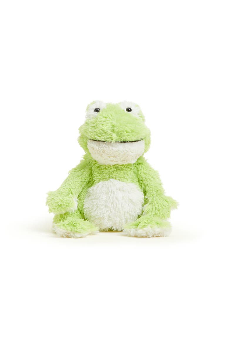 Warmies Frog Plush Toy, Alternate, color, Bright Green