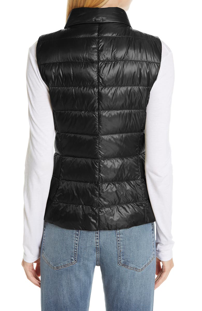 Herno Short Quilted Down Vest, Alternate, color, 