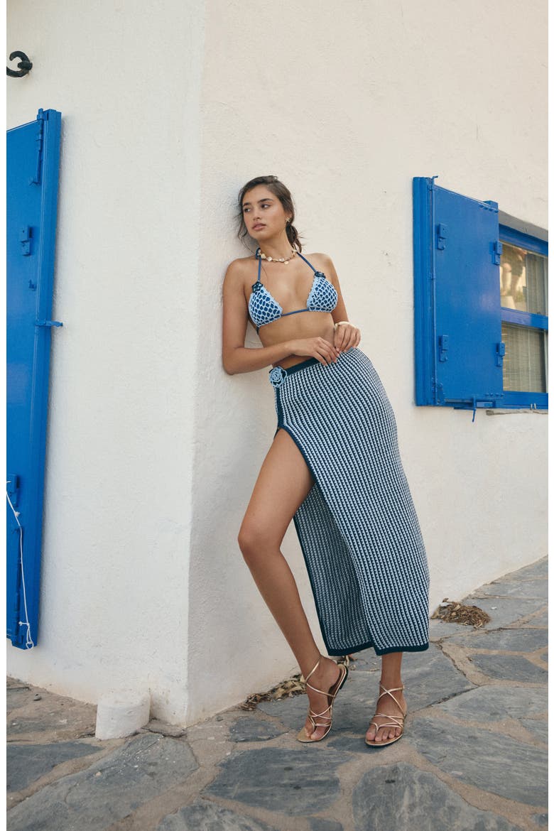 Missy Crochet Bikini Top, Alternate, color, LIGHT BLUE