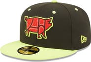 New Era Men's New Era Black/Green Chicharrones de Columbia Copa De La Diversion 59FIFTY Fitted Hat