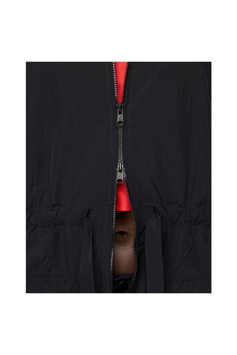 Essentials Oversize Jacket, Alternate, color, BLACK