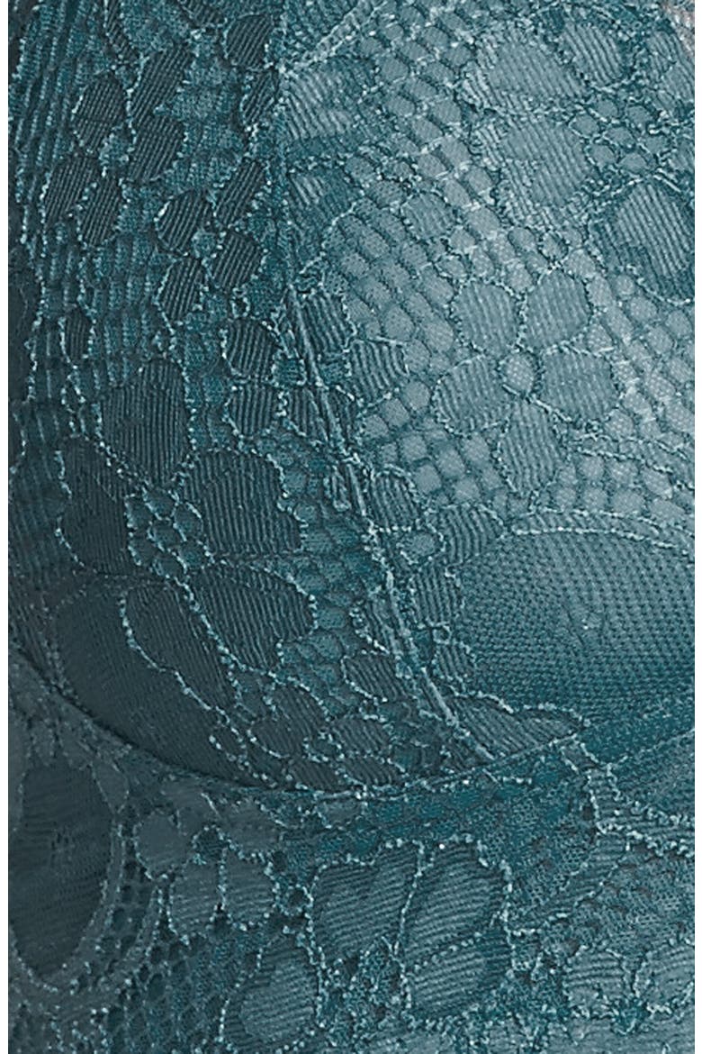 Lace Halter Bralette, Alternate, color, DEEP TURQUOISE