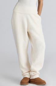 HOUSE OF CB Geena Bouclè Knit Pants