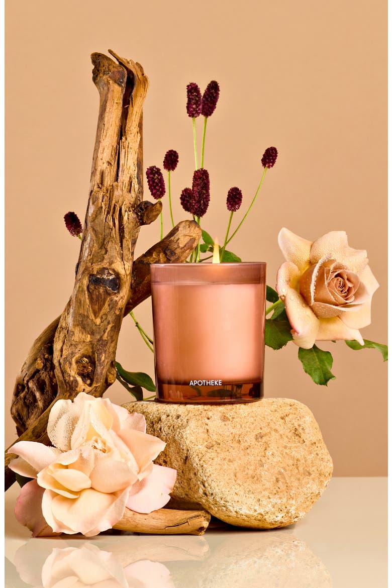 Santal Rock Rose Petite Candle, Alternate, color, LIGHT/ PASTEL RED