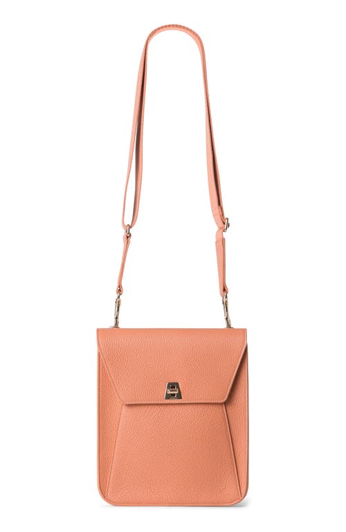 AKRIS AKRIS SMALL ANOUK LEATHER CROSSBODY BAG