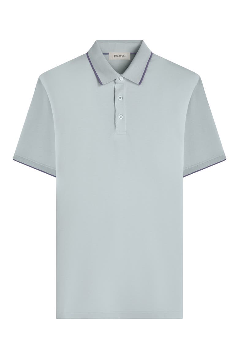 Tipped Piqué Polo, Alternate, color, MINT