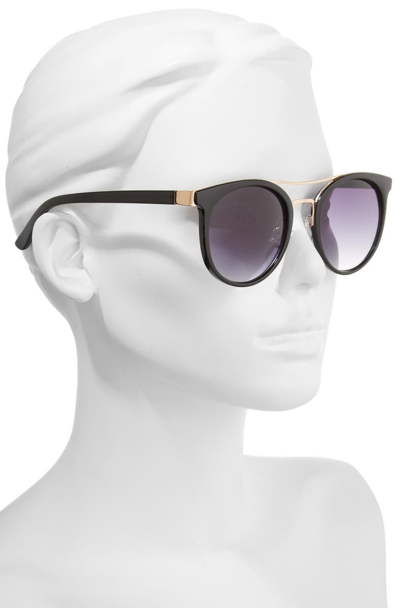 BP. String Theory 60mm Round Sunglasses, Alternate, color,