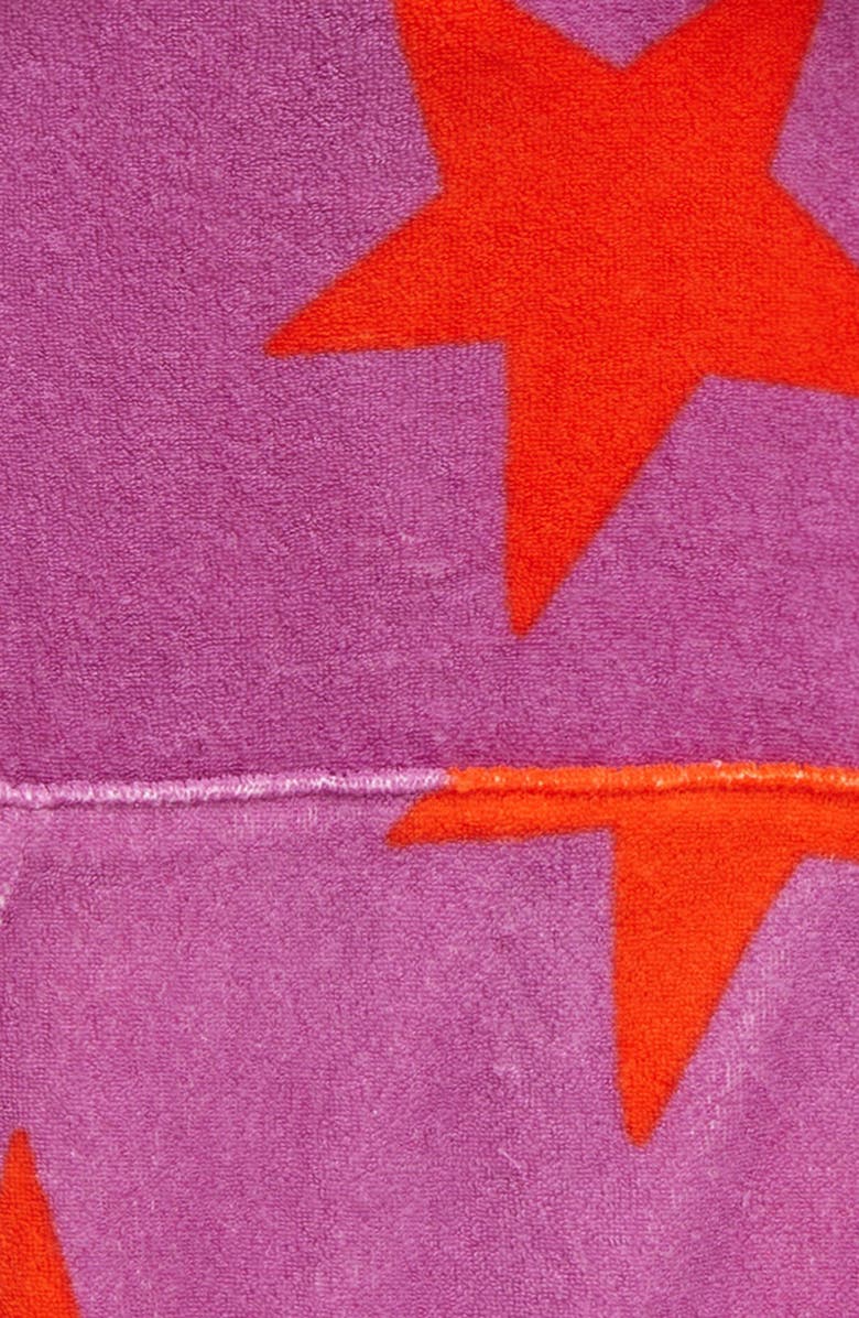 Mini Boden Kids' Star Print French Terry Hoodie, Alternate, color,