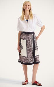 La DoubleJ Pareo Midi Skirt