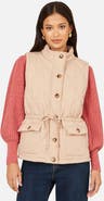 Yumi Quilted Utility Gilet