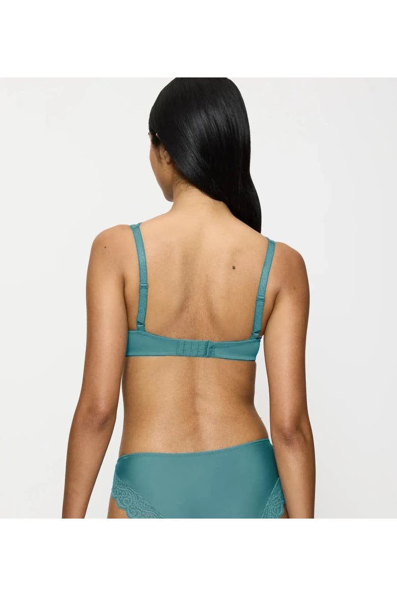 Amourette Stretch Lace Underwire Bra, Alternate, color, Black