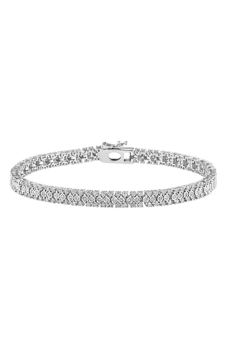 EFFY Sterling Silver Diamond Tennis Bracelet, Alternate, color, Silver