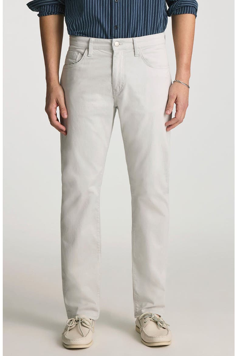 Zach Straight Leg Twill Pants, Main, color, ICE CHALK TWILL