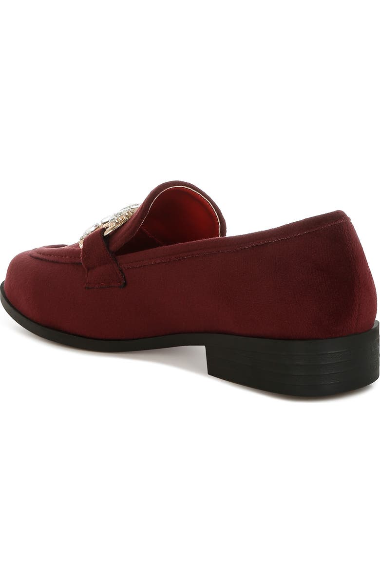 Rag & Co Maestro Bit Loafer, Alternate, color, Burgundy