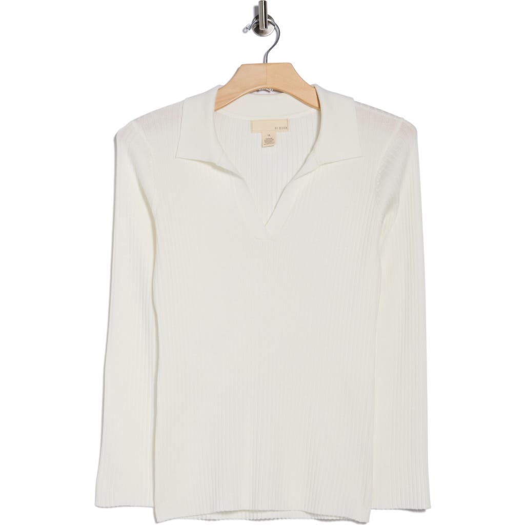 By Design Ivy League Top In White