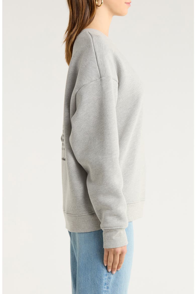 x 'Nobody Wants This' Ick Cotton Blend Sweatshirt, Alternate, color, HEATHER GREY