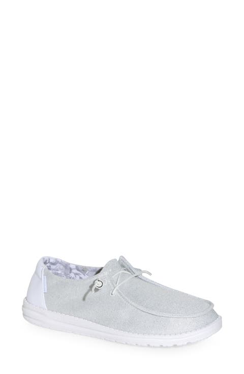 Wendy Stretch Slip-On Moc Toe Shoe (Women)