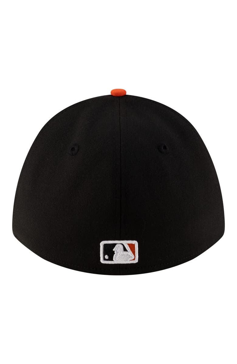 New Era Men's New Era  Black San Francisco Giants Player Replica 39THIRTY M-Crown Flex Hat, Alternate, color, Black