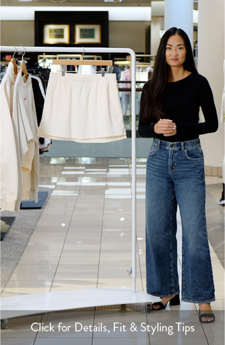 Sportswear Jacquard Stripe Miniskirt, sales video thumbnail