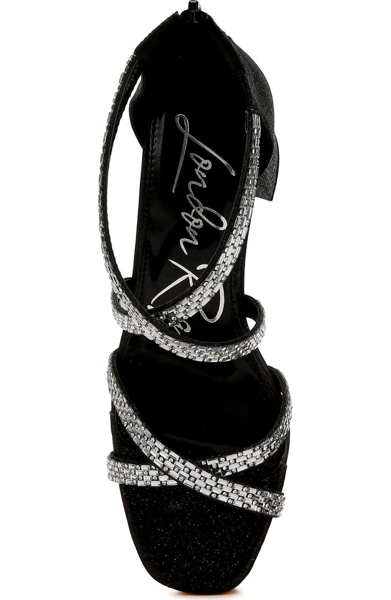 LONDON RAG Infatuated Sandal, Alternate, color, Black