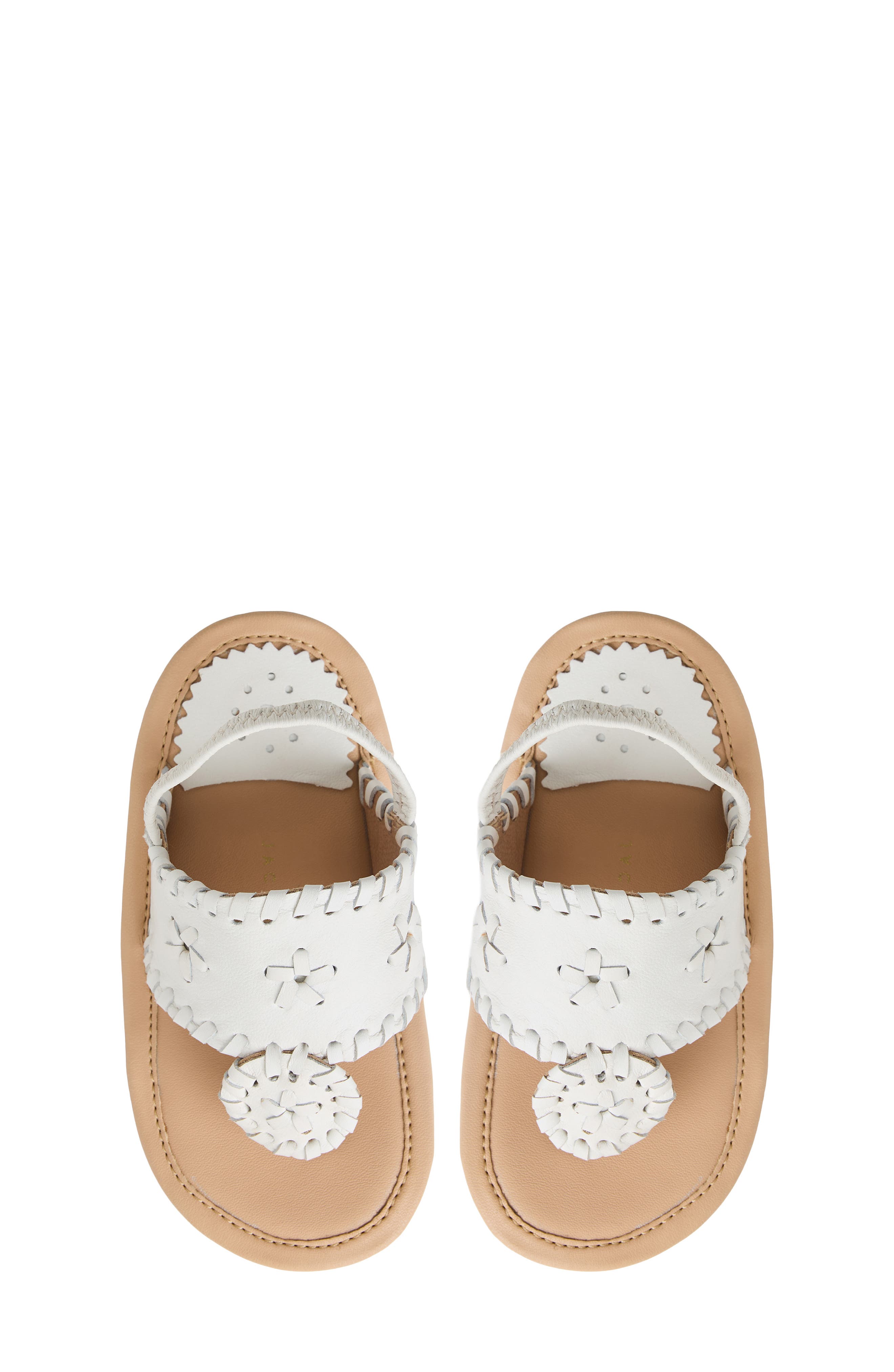 Jack Rogers Jacks Slingback Sandal, Alternate, color, White