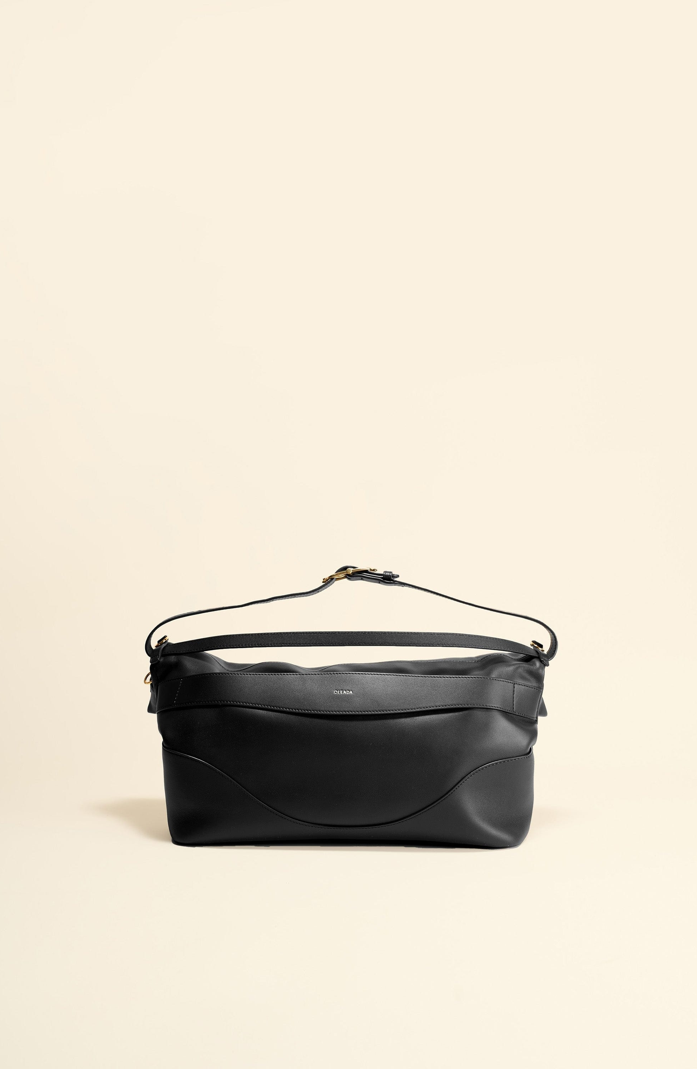 Marina Foldover Bag, Alternate, color, Onyx