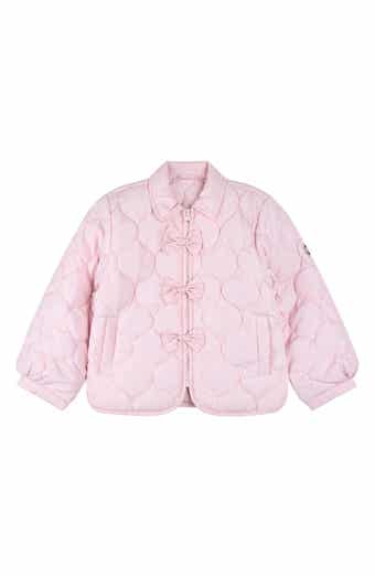 Kids' Bow Quilted Jacket