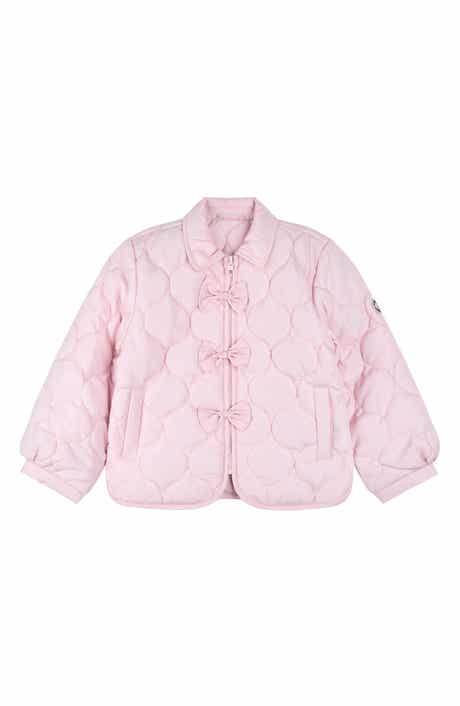 Kids' Bow Quilted Jacket