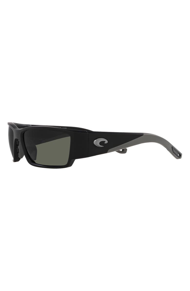 Costa Del Mar Corbina Pro 61mm Rectangular Sunglasses, Alternate, color, Matte Black