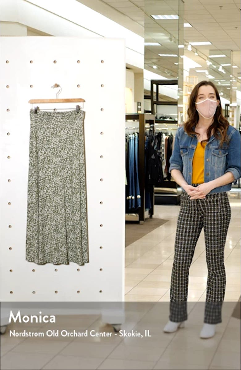Roll Top Maxi Skirt, sales video thumbnail