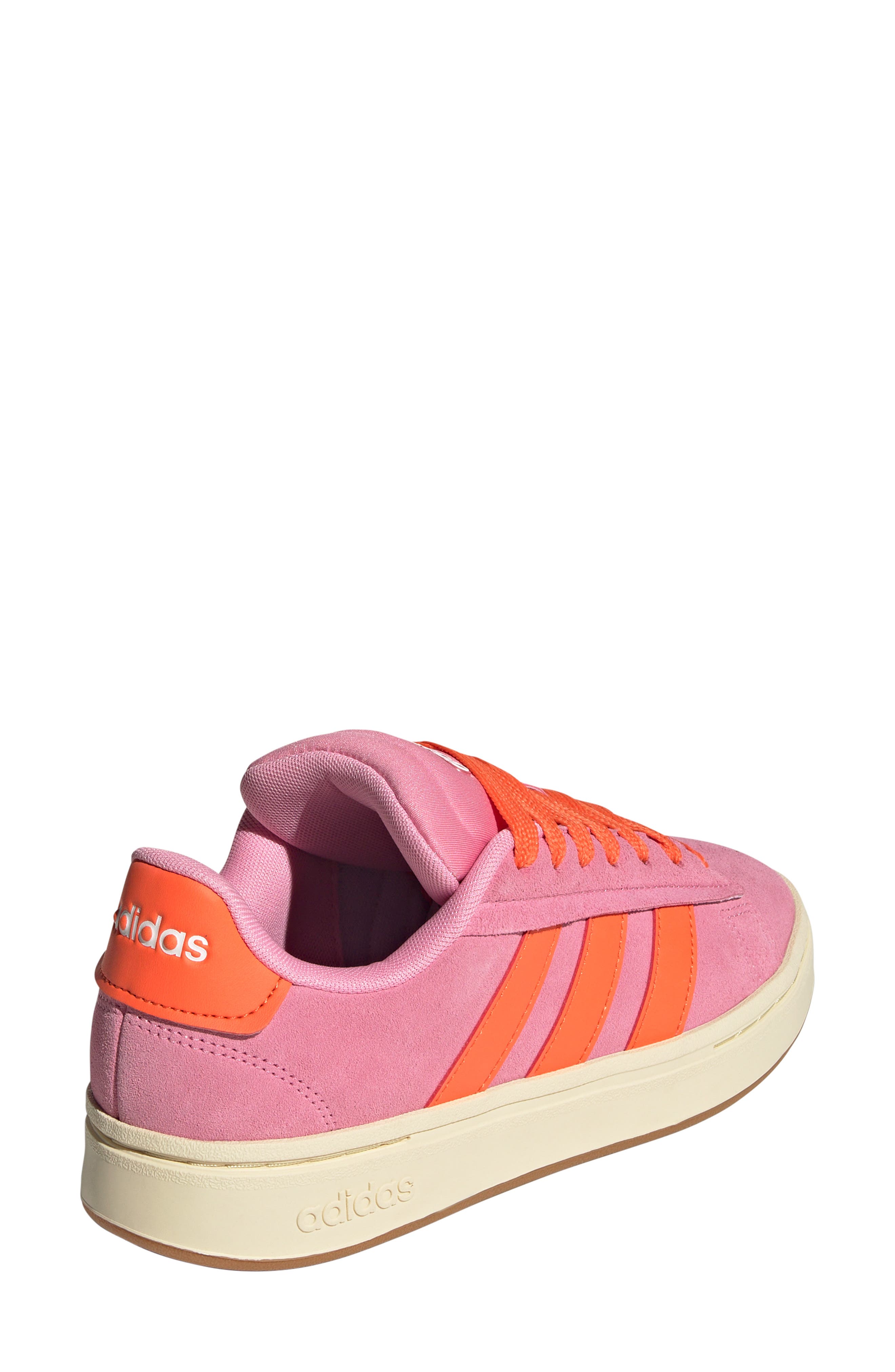 Grand Court Alpha '00 Sneaker, Alternate, color, BLISS PINK/ ORANGE/ GUM