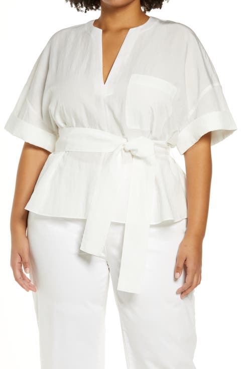 Tie Waist Blouse