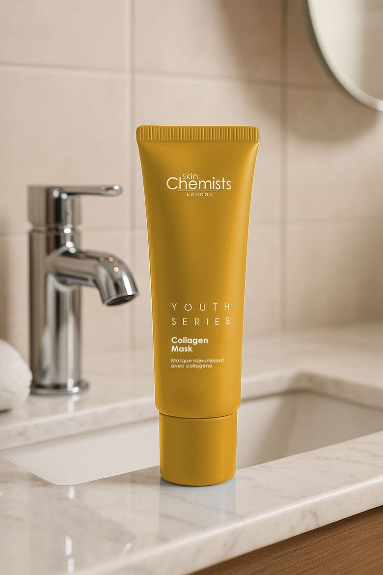 Youth Series 1% Collagen Mask 50ml for Loss of Firmness, Anti-Aging, Alternate, color, White