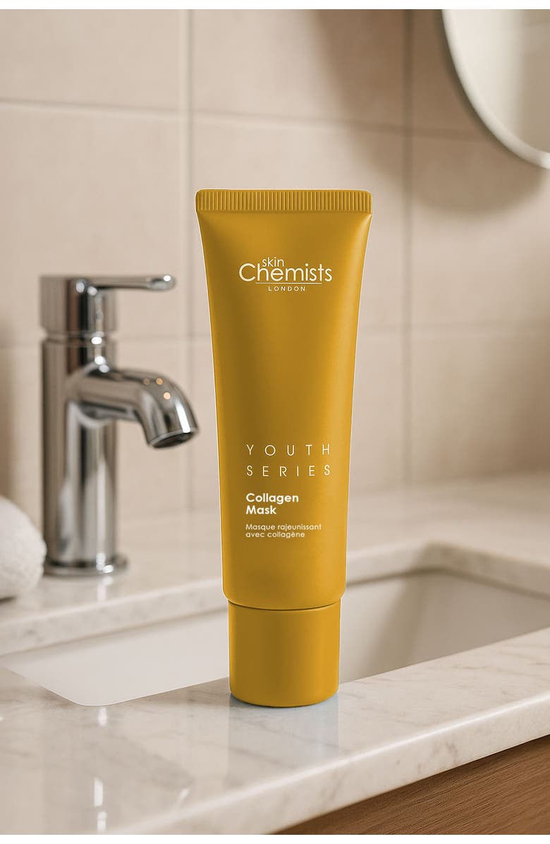 SKINCHEMISTS Youth Series 1% Collagen Mask 50ml, Alternate, color, White